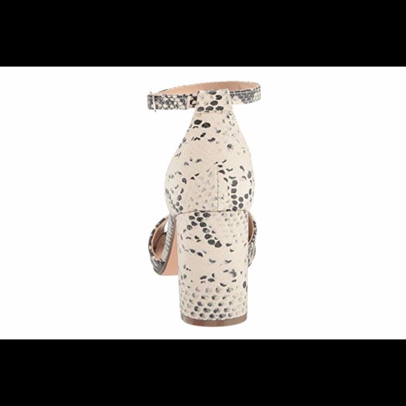 Steve Madden Minra Snake Skin Heels sandals - Picture 4 of 16